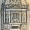 Gravure in-folio représentant le mausolée d’Henri II de Montmorency érigé par sa veuve, Marie-Félice des Ursins, dans l’église Saint-Joseph du monastère de la Visitation de Moulins (1649-1655), par le sculpteur François Anguier et/ou son atelier, 1658 (Bibliothèque de l’INHA, Va 3.t.3, Allier Moulins).